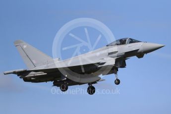 World © Octane Photographic Ltd. 4th May 2017 – RAF Coningsby, Lincolnshire, UK. Eurofighter Typhoon. Digital Ref :