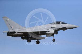 World © Octane Photographic Ltd. 4th May 2017 – RAF Coningsby, Lincolnshire, UK. Eurofighter Typhoon. Digital Ref :