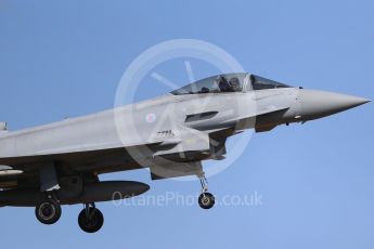 World © Octane Photographic Ltd. 4th May 2017 – RAF Coningsby, Lincolnshire, UK. Eurofighter Typhoon. Digital Ref :