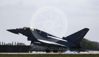 World © Octane Photographic Ltd. 4th May 2017 – RAF Coningsby, Lincolnshire, UK. Eurofighter Typhoon. Digital Ref :