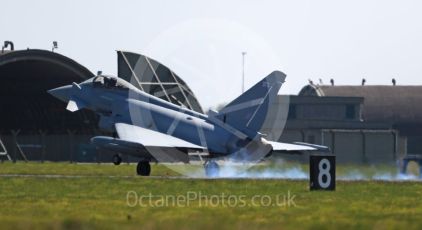 World © Octane Photographic Ltd. 4th May 2017 – RAF Coningsby, Lincolnshire, UK. Eurofighter Typhoon. Digital Ref :