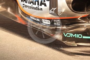 Sahara Force India VJM10 launch – Silverstone, 22nd February 2017. World © Octane Photographic Ltd. Digital Ref : 1776LB1D7680