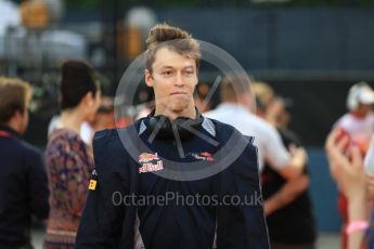 World © Octane Photographic Ltd. Formula 1 - Singapore Grand Prix - Drivers’ parade. Daniil Kvyat - Scuderia Toro Rosso STR12. Marina Bay Street Circuit, Singapore. Sunday 17th September 2017. Digital Ref: