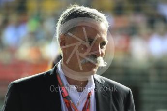 World © Octane Photographic Ltd. Formula 1 - Singapore Grand Prix - Paddock. Chase Carey - Chief Executive Officer of the Formula One Group. Marina Bay Street Circuit, Singapore. Sunday 17th September 2017. Digital Ref: