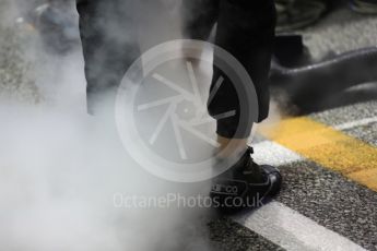 World © Octane Photographic Ltd. Formula 1 - Singapore Grand Prix - Paddock. Dry ice to keep everything cool. Marina Bay Street Circuit, Singapore. Sunday 17th September 2017. Digital Ref: