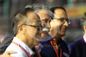 World © Octane Photographic Ltd. Formula 1 - Singapore Grand Prix - Paddock. Chase Carey - Chief Executive Officer of the Formula One Group. Marina Bay Street Circuit, Singapore. Sunday 17th September 2017. Digital Ref: