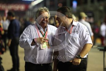 World © Octane Photographic Ltd. Formula 1 - Singapore Grand Prix - Paddock. Zak Brown - Executive Director of McLaren Technology Group. Marina Bay Street Circuit, Singapore. Sunday 17th September 2017. Digital Ref: