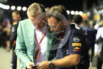 World © Octane Photographic Ltd. Formula 1 - Singapore Grand Prix - Paddock. Christian Horner - Team Principal of Red Bull Racing. Marina Bay Street Circuit, Singapore. Sunday 17th September 2017. Digital Ref: