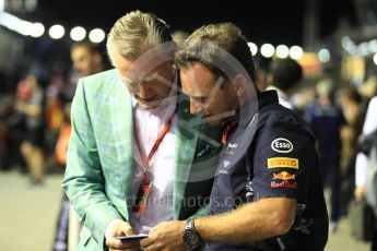 World © Octane Photographic Ltd. Formula 1 - Singapore Grand Prix - Paddock. Christian Horner - Team Principal of Red Bull Racing. Marina Bay Street Circuit, Singapore. Sunday 17th September 2017. Digital Ref: