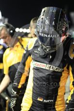 World © Octane Photographic Ltd. Formula 1 - Singapore Grand Prix - Paddock. Nico Hulkenberg - Renault Sport F1 Team R.S.17. Marina Bay Street Circuit, Singapore. Sunday 17th September 2017. Digital Ref: