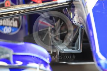 World © Octane Photographic Ltd. Formula 1 - Singapore Grand Prix - Pit Lane. Scuderia Toro Rosso STR12. Marina Bay Street Circuit, Singapore. Thursday 14th September 2017. Digital Ref: