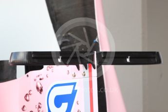 World © Octane Photographic Ltd. Formula 1 - Singapore Grand Prix - Pit Lane. Sahara Force India VJM10. Marina Bay Street Circuit, Singapore. Thursday 14th September 2017. Digital Ref: 1955LB1D7284