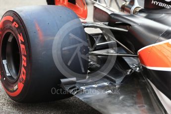 World © Octane Photographic Ltd. Formula 1 - Singapore Grand Prix - Pit Lane. McLaren Honda MCL32. Marina Bay Street Circuit, Singapore. Thursday 14th September 2017. Digital Ref: 1955LB2D0346