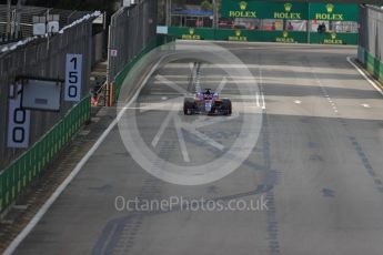 World © Octane Photographic Ltd. Formula 1 - Singapore Grand Prix - Practice 1. Daniil Kvyat - Scuderia Toro Rosso STR12. Marina Bay Street Circuit, Singapore. Friday 15th September 2017. Digital Ref: 1958LB1D8172