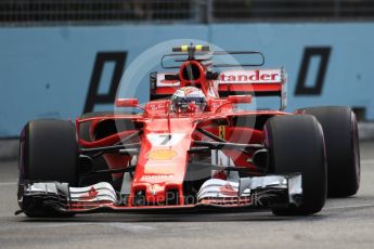 World © Octane Photographic Ltd. Formula 1 - Singapore Grand Prix - Practice 1. Kimi Raikkonen - Scuderia Ferrari SF70H. Marina Bay Street Circuit, Singapore. Friday 15th September 2017. Digital Ref:1958LB1D9340