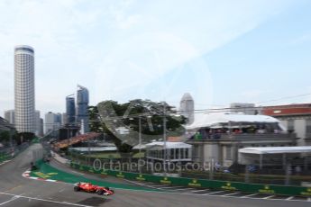 World © Octane Photographic Ltd. Formula 1 - Singapore Grand Prix - Practice 1. Kimi Raikkonen - Scuderia Ferrari SF70H. Marina Bay Street Circuit, Singapore. Friday 15th September 2017. Digital Ref:1958LB2D0714