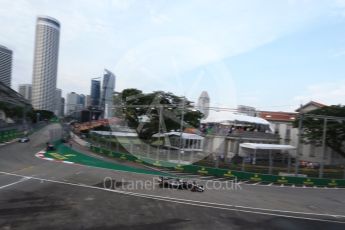 World © Octane Photographic Ltd. Formula 1 - British Grand Prix. Antonio Giovinazzi - Haas F1 Team VF-17 Reserve Driver. Marina Bay Street Circuit, Singapore. Friday 15th September 2017. Digital Ref:1958LB2D0773