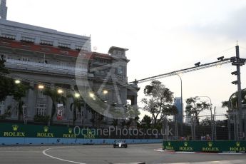World © Octane Photographic Ltd. Formula 1 - Singapore Grand Prix - Practice 1. Felipe Massa - Williams Martini Racing FW40. Marina Bay Street Circuit, Singapore. Friday 15th September 2017. Digital Ref: 1958LB2D1161