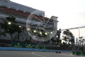 World © Octane Photographic Ltd. Formula 1 - Singapore Grand Prix - Practice 1. Sean Gelael - Scuderia Toro Rosso STR12. Marina Bay Street Circuit, Singapore. Friday 15th September 2017. Digital Ref: 1958LB2D1169