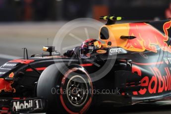 World © Octane Photographic Ltd. Formula 1 - Singapore Grand Prix - Practice 2. Max Verstappen - Red Bull Racing RB13. Marina Bay Street Circuit, Singapore. Friday 15th September 2017. Digital Ref:1959LB1D9621