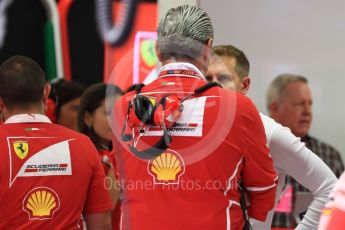 World © Octane Photographic Ltd. Formula 1 - Singapore Grand Prix - Practice 3. Sebastian Vettel - Scuderia Ferrari SF70H. Marina Bay Street Circuit, Singapore. Saturday 16th September 2017. Digital Ref:1962LB1D1137