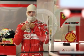 World © Octane Photographic Ltd. Formula 1 - Singapore Grand Prix - Practice 3. Sebastian Vettel - Scuderia Ferrari SF70H. Marina Bay Street Circuit, Singapore. Saturday 16th September 2017. Digital Ref:1962LB1D1187