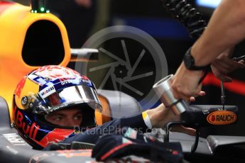 World © Octane Photographic Ltd. Formula 1 - Singapore Grand Prix - Practice 3. Max Verstappen - Red Bull Racing RB13. Marina Bay Street Circuit, Singapore. Saturday 16th September 2017. Digital Ref:1962LB1D1330