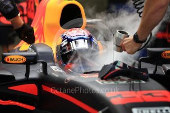 World © Octane Photographic Ltd. Formula 1 - Singapore Grand Prix - Practice 3. Max Verstappen - Red Bull Racing RB13. Marina Bay Street Circuit, Singapore. Saturday 16th September 2017. Digital Ref:1962LB1D1374