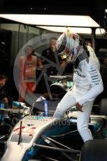 World © Octane Photographic Ltd. Formula 1 - Singapore Grand Prix - Practice 3. Lewis Hamilton - Mercedes AMG Petronas F1 W08 EQ Energy+. Marina Bay Street Circuit, Singapore. Saturday 16th September 2017. Digital Ref:1962LB1D1428