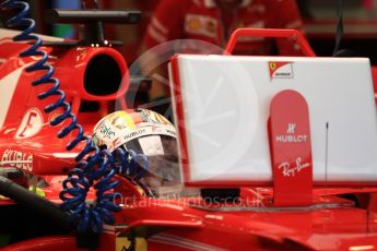 World © Octane Photographic Ltd. Formula 1 - Singapore Grand Prix - Practice 3. Sebastian Vettel - Scuderia Ferrari SF70H. Marina Bay Street Circuit, Singapore. Saturday 16th September 2017. Digital Ref:1962LB1D1475