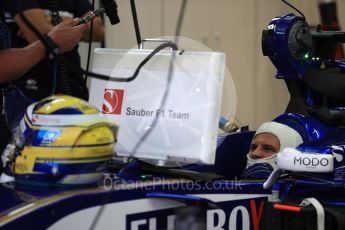 World © Octane Photographic Ltd. Formula 1 - Singapore Grand Prix - Practice 3. Marcus Ericsson – Sauber F1 Team C36. Marina Bay Street Circuit, Singapore. Saturday 16th September 2017. Digital Ref:1962LB1D1643