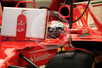 World © Octane Photographic Ltd. Formula 1 - Singapore Grand Prix - Practice 3. Kimi Raikkonen - Scuderia Ferrari SF70H. Marina Bay Street Circuit, Singapore. Saturday 16th September 2017. Digital Ref:1962LB1D1716