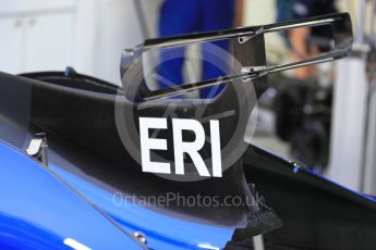 World © Octane Photographic Ltd. Formula 1 - Singapore Grand Prix - Practice 3. Marcus Ericsson – Sauber F1 Team C36. Marina Bay Street Circuit, Singapore. Saturday 16th September 2017. Digital Ref:1962LB1D1761