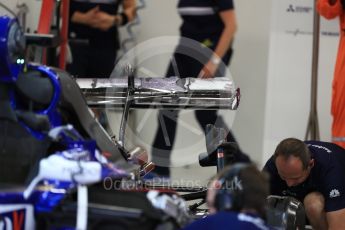 World © Octane Photographic Ltd. Formula 1 - Singapore Grand Prix - Practice 3. Marcus Ericsson – Sauber F1 Team C36. Marina Bay Street Circuit, Singapore. Saturday 16th September 2017. Digital Ref:1962LB1D1774