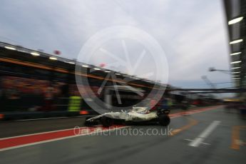 World © Octane Photographic Ltd. Formula 1 - Singapore Grand Prix - Practice 3. Lance Stroll - Williams Martini Racing FW40. Marina Bay Street Circuit, Singapore. Saturday 16th September 2017. Digital Ref:1962LB2D1554