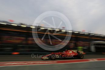 World © Octane Photographic Ltd. Formula 1 - Singapore Grand Prix - Practice 3. Kimi Raikkonen - Scuderia Ferrari SF70H. Marina Bay Street Circuit, Singapore. Saturday 16th September 2017. Digital Ref:1962LB2D1562