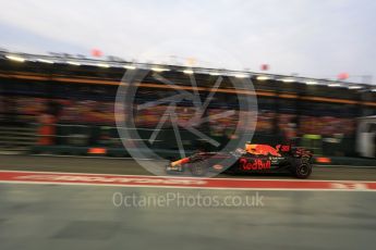World © Octane Photographic Ltd. Formula 1 - Singapore Grand Prix - Practice 3. Max Verstappen - Red Bull Racing RB13. Marina Bay Street Circuit, Singapore. Saturday 16th September 2017. Digital Ref:1962LB2D1642