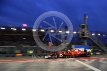 World © Octane Photographic Ltd. Formula 1 - Singapore Grand Prix - Practice 3. Kimi Raikkonen - Scuderia Ferrari SF70H. Marina Bay Street Circuit, Singapore. Saturday 16th September 2017. Digital Ref:1962LB2D1935