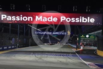 World © Octane Photographic Ltd. Formula 1 - Singapore Grand Prix - Race. Ready for race start. Marina Bay Street Circuit, Singapore. Sunday 17th September 2017. Digital Ref: