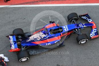 World © Octane Photographic Ltd. Scuderia Toro Rosso STR12 launch, Circuit de Barcelona-Catalunya. Sunday 26th February 2017. Digital Ref :1777CB1D2505