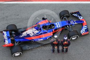 World © Octane Photographic Ltd. Scuderia Toro Rosso STR12 launch, Circuit de Barcelona-Catalunya. Sunday 26th February 2017. Digital Ref :1777CB1D2512