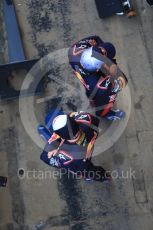 World © Octane Photographic Ltd. Scuderia Toro Rosso STR12 launch, Circuit de Barcelona-Catalunya. Sunday 26th February 2017. Digital Ref :1777CB1D5831