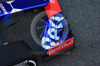 World © Octane Photographic Ltd. Scuderia Toro Rosso STR12 launch, Circuit de Barcelona-Catalunya. Sunday 26th February 2017. Digital Ref :1777CB1D5837