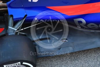 World © Octane Photographic Ltd. Scuderia Toro Rosso STR12 launch, Circuit de Barcelona-Catalunya. Sunday 26th February 2017. Digital Ref :1777CB1D5852