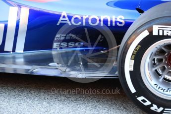 World © Octane Photographic Ltd. Scuderia Toro Rosso STR12 launch, Circuit de Barcelona-Catalunya. Sunday 26th February 2017. Digital Ref :1777LB1D7773