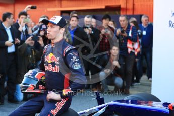 World © Octane Photographic Ltd. Scuderia Toro Rosso STR12 launch, Circuit de Barcelona-Catalunya. Sunday 26th February 2017. Digital Ref :1777LB1D7818