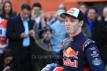 World © Octane Photographic Ltd. Scuderia Toro Rosso STR12 launch, Circuit de Barcelona-Catalunya. Sunday 26th February 2017. Digital Ref :1777LB1D7825