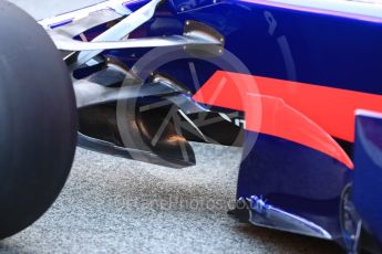 World © Octane Photographic Ltd. Scuderia Toro Rosso STR12 launch, Circuit de Barcelona-Catalunya. Sunday 26th February 2017. Digital Ref :1777LB1D7890