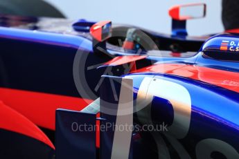 World © Octane Photographic Ltd. Scuderia Toro Rosso STR12 launch, Circuit de Barcelona-Catalunya. Sunday 26th February 2017. Digital Ref :1777LB1D7904