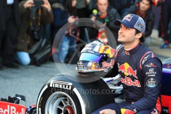 World © Octane Photographic Ltd. Scuderia Toro Rosso STR12 launch, Circuit de Barcelona-Catalunya. Sunday 26th February 2017. Digital Ref :1777LB1D7923